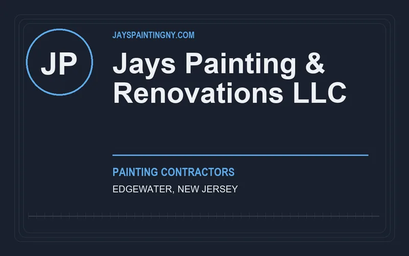 Jays Painting & Renovations LLC in Edgewater, New Jersey