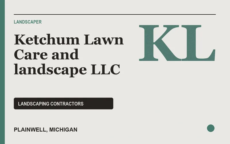 Ketchum Lawn Care and landscape LLC in Plainwell, Michigan