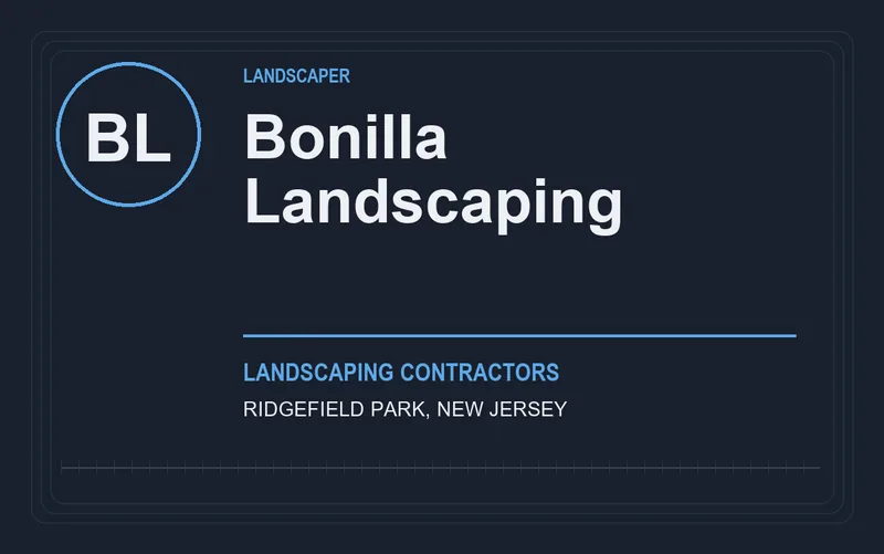 Bonilla Landscaping in Ridgefield Park, New Jersey