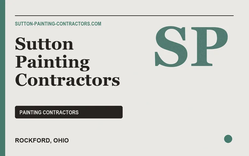 Sutton Painting Contractors in Rockford, Ohio