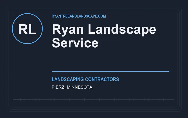 Ryan Landscape Service in Pierz, Minnesota
