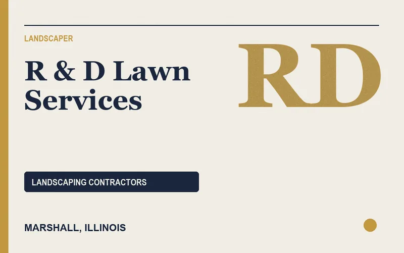 R & D Lawn Services in Marshall, Illinois