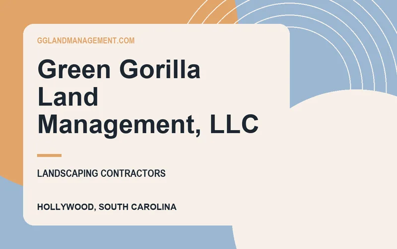 Green Gorilla Land Management, LLC in Hollywood, South Carolina