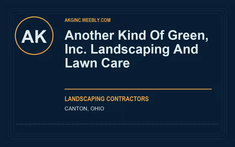 Another Kind Of Green, Inc. Landscaping And Lawn Care in Canton, Ohio
