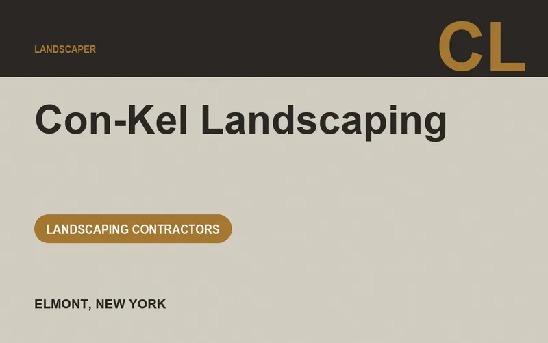 Con-Kel Landscaping in Elmont, New York