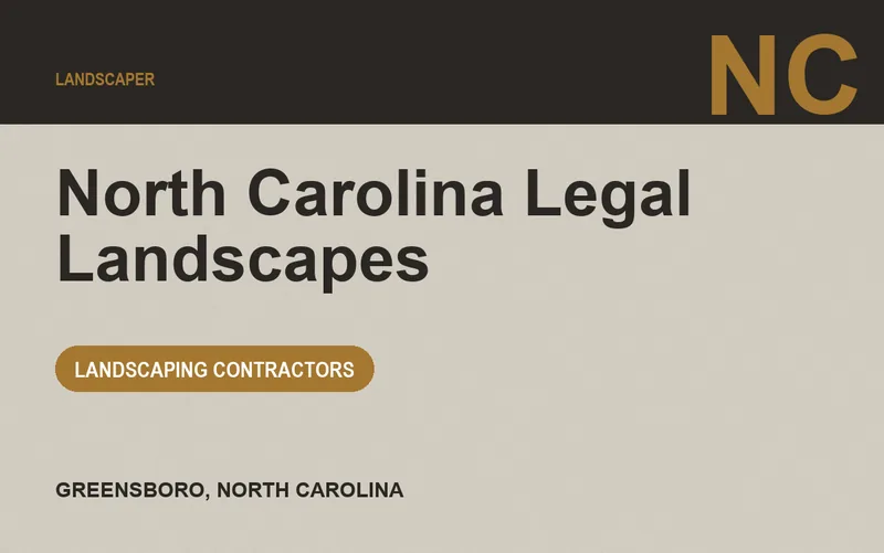 North Carolina Legal Landscapes in Greensboro, North Carolina