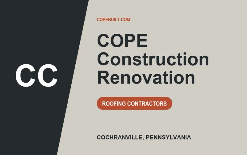 COPE Construction Renovation in Cochranville, Pennsylvania