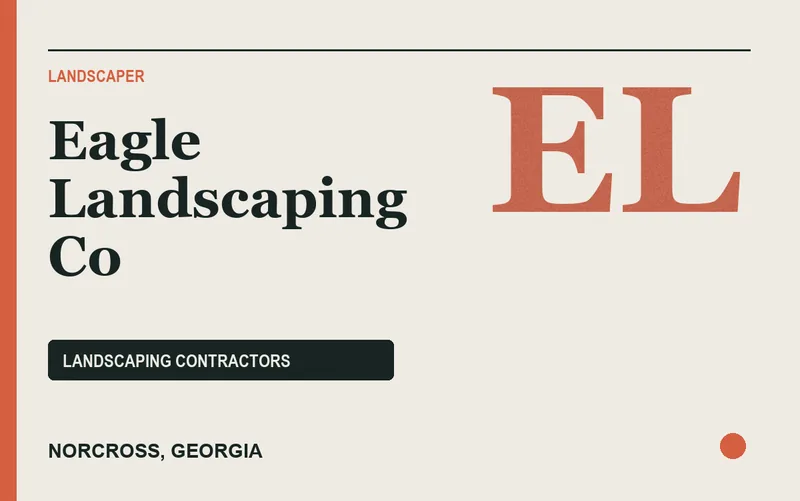 Eagle Landscaping Co in Norcross, Georgia