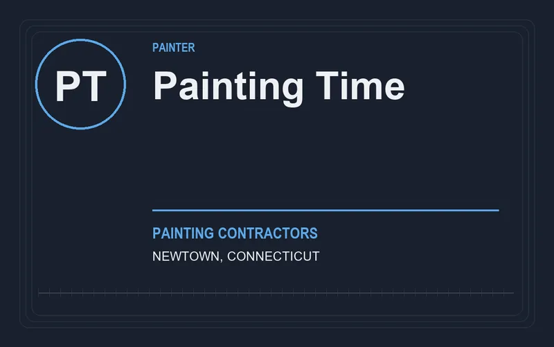 Painting Time in Newtown, Connecticut