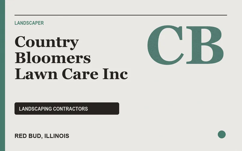 Country Bloomers Lawn Care Inc in Red Bud, Illinois