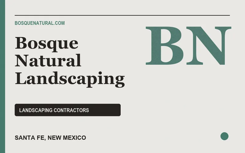 Bosque Natural Landscaping in Santa Fe, New Mexico