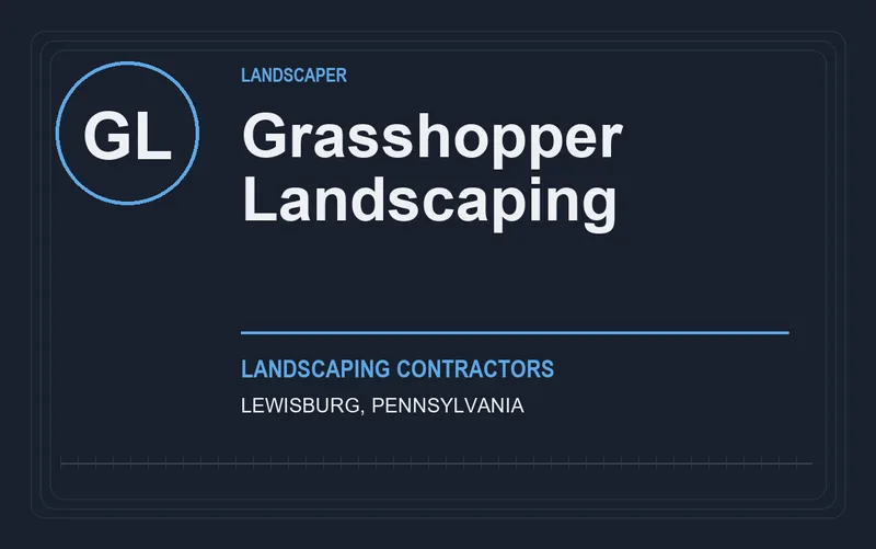 Grasshopper Landscaping in Lewisburg, Pennsylvania