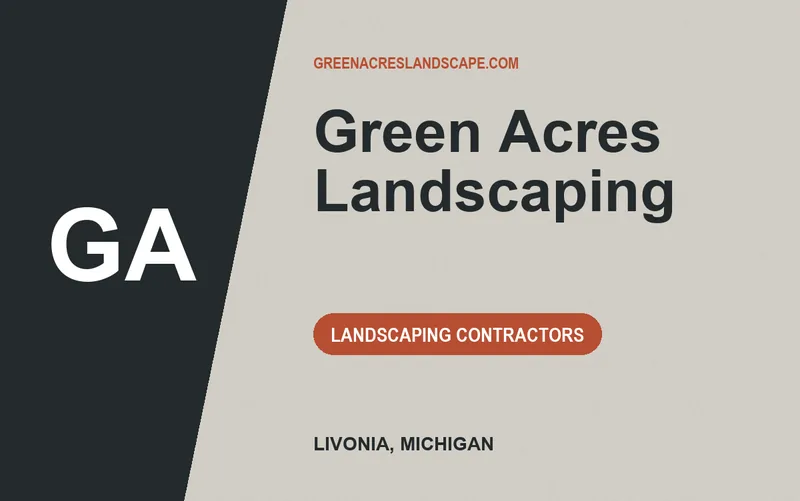 Green Acres Landscaping in Livonia, Michigan