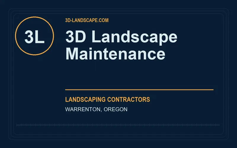 3D Landscape Maintenance in Warrenton, Oregon