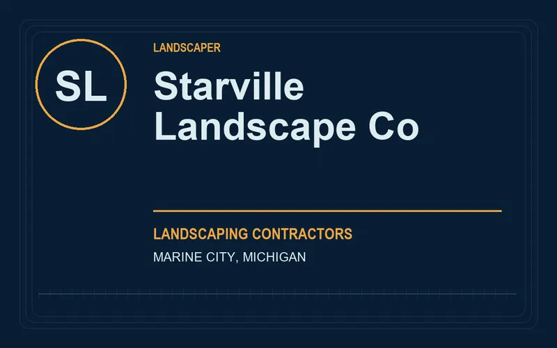 Starville Landscape Co in Marine City, Michigan