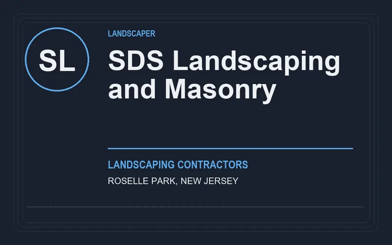 SDS Landscaping and Masonry in Roselle Park, New Jersey