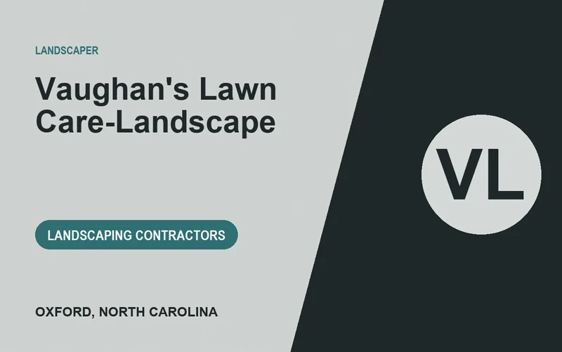 Vaughan's Lawn Care-Landscape in Oxford, North Carolina
