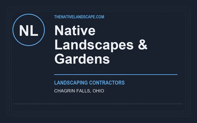 Native Landscapes & Gardens in Chagrin Falls, Ohio