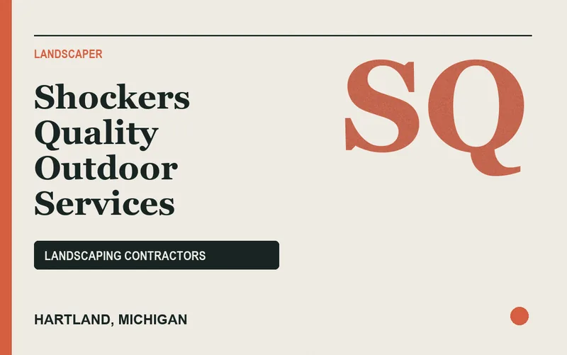 Shockers Quality Outdoor Services in Hartland, Michigan