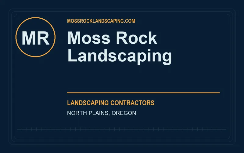 Moss Rock Landscaping in North Plains, Oregon