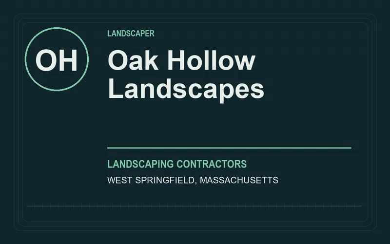 Oak Hollow Landscapes in West Springfield, Massachusetts