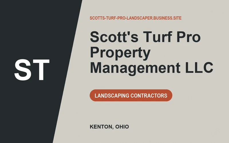 Scott's Turf Pro Property Management LLC in Kenton, Ohio