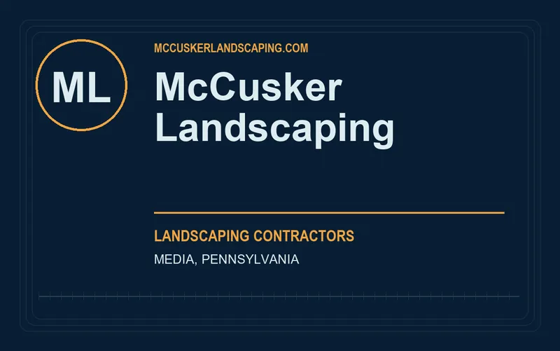 McCusker Landscaping in Media, Pennsylvania