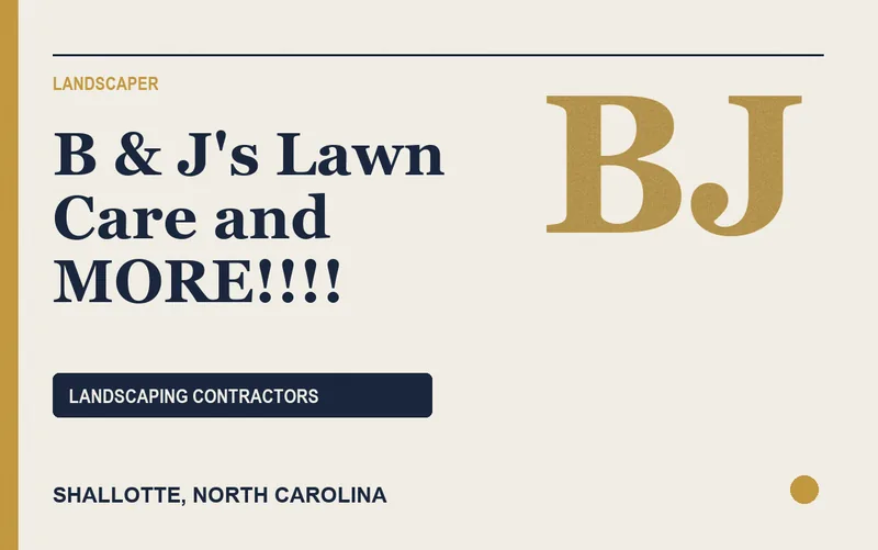 B & J's Lawn Care and MORE!!!! in Shallotte, North Carolina