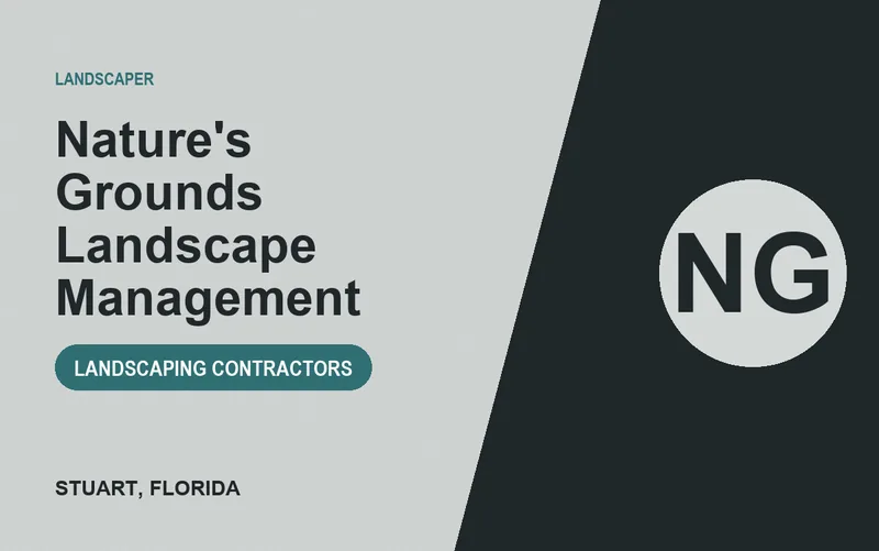 Nature's Grounds Landscape Management in Stuart, Florida