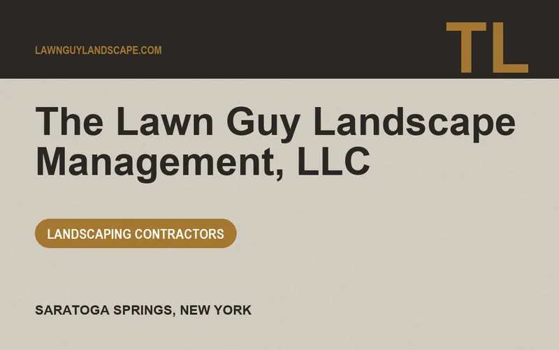 The Lawn Guy Landscape Management, LLC in Saratoga Springs, New York