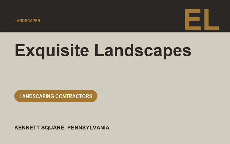 Exquisite Landscapes in Kennett Square, Pennsylvania