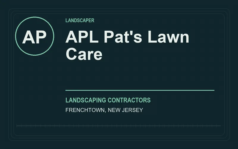 APL Pat's Lawn Care in Frenchtown, New Jersey