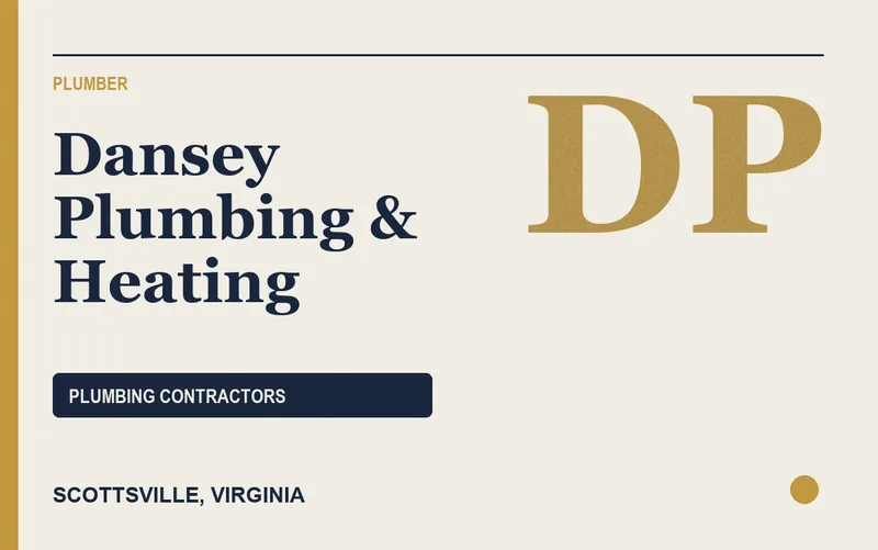 Dansey Plumbing & Heating in Scottsville, Virginia