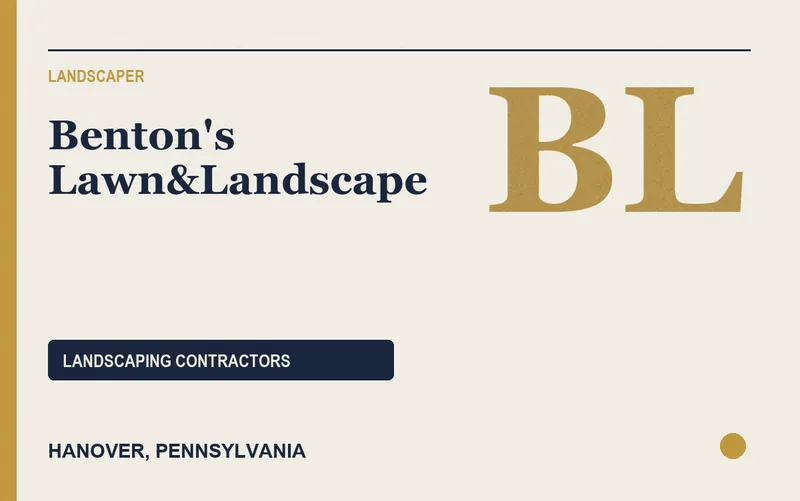 Benton's Lawn&Landscape in Hanover, Pennsylvania