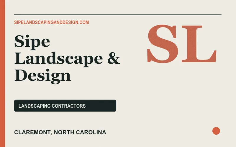 Sipe Landscape & Design in Claremont, North Carolina