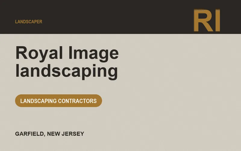 Royal Image landscaping in Garfield, New Jersey