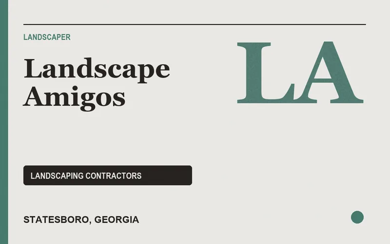 Landscape Amigos in Statesboro, Georgia
