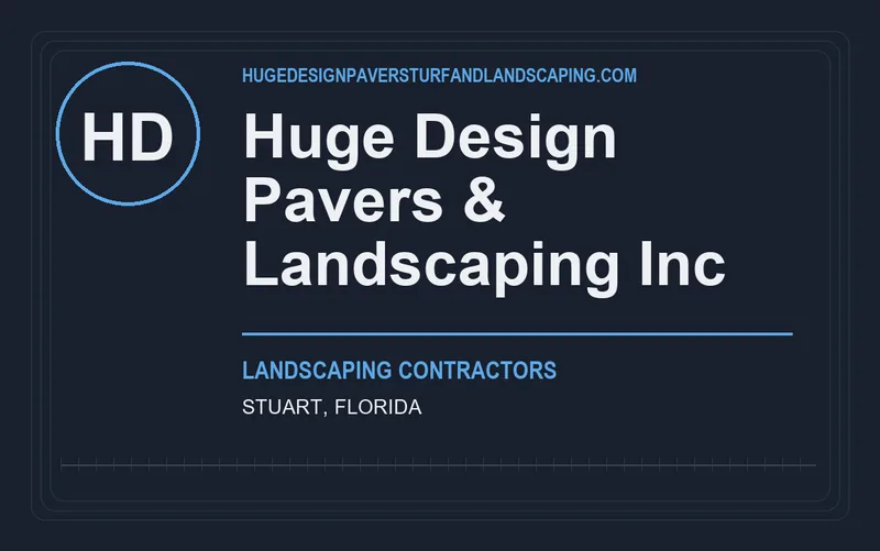 Huge Design Pavers & Landscaping Inc in Stuart, Florida