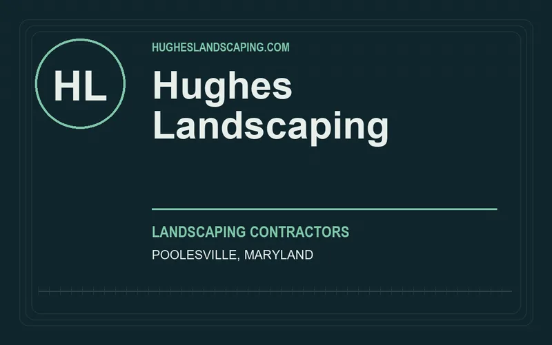Hughes Landscaping in Poolesville, Maryland