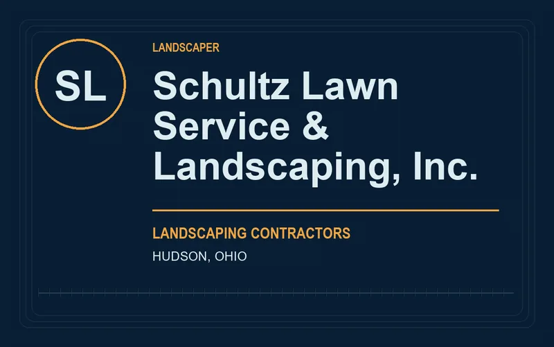Schultz Lawn Service & Landscaping, Inc. in Hudson, Ohio