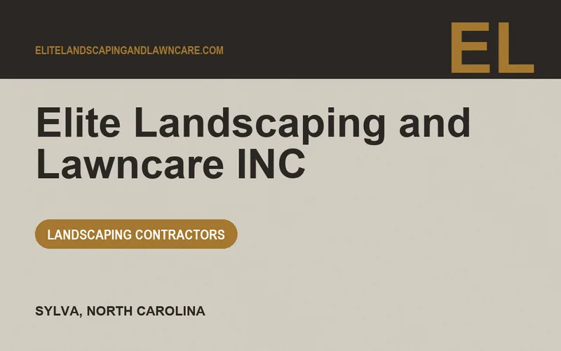 Elite Landscaping and Lawncare INC in Sylva, North Carolina