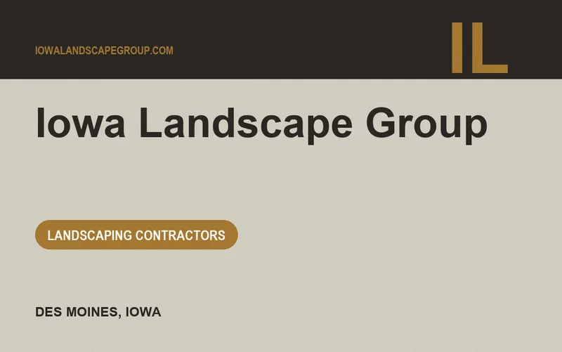 Iowa Landscape Group in Des Moines, Iowa
