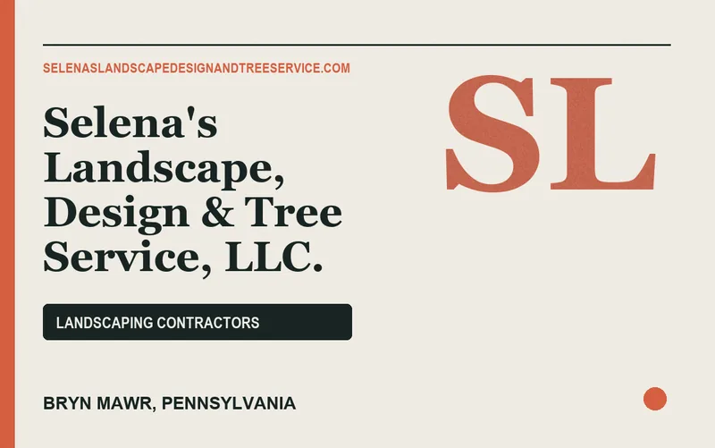 Selena's Landscape, Design & Tree Service, LLc. in Bryn Mawr, Pennsylvania