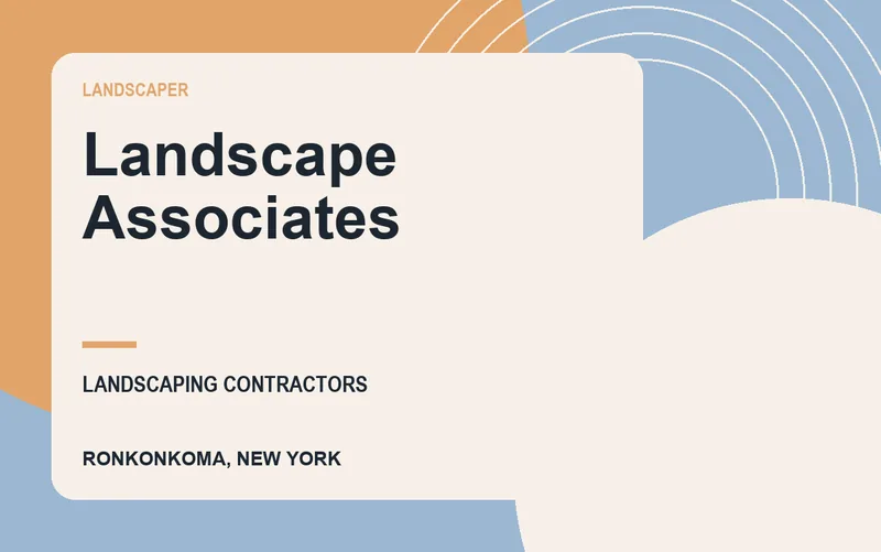 Landscape Associates in Ronkonkoma, New York
