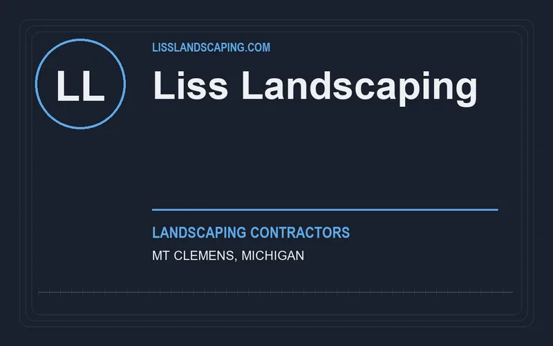 Liss Landscaping in Mt Clemens, Michigan