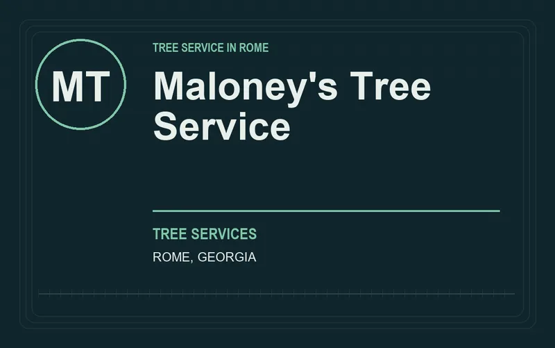 Maloney's Tree Service in Rome, Georgia