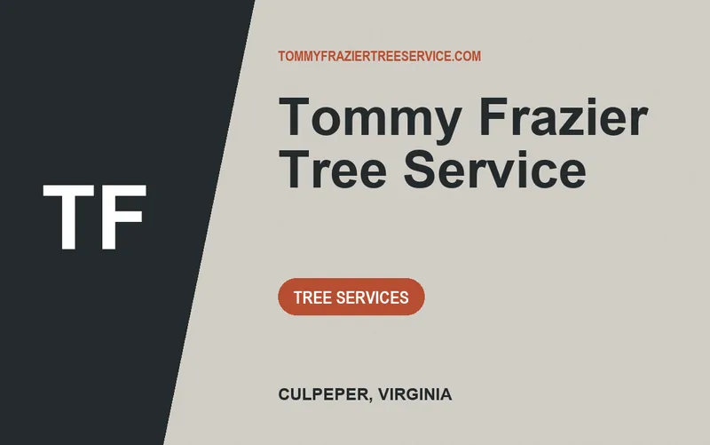 Tommy Frazier Tree Service in Culpeper, Virginia