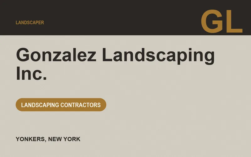 Gonzalez Landscaping Inc. in Yonkers, New York