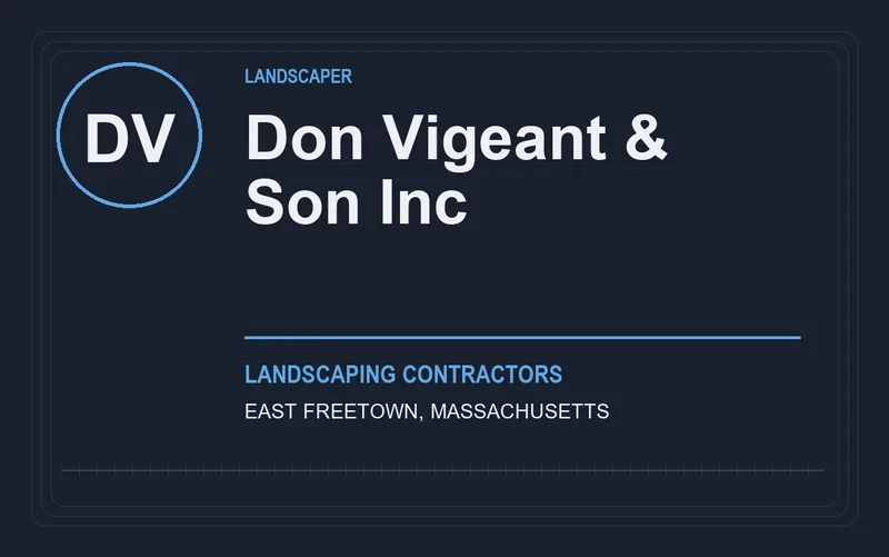 Don Vigeant & Son Inc in East Freetown, Massachusetts
