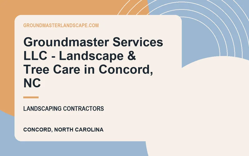 Groundmaster Services LLC - Landscape & Tree Care in Concord, NC in Concord, North Carolina